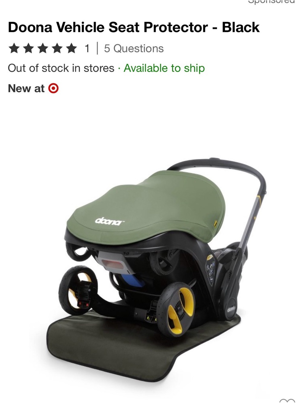Vehicle seat, protector